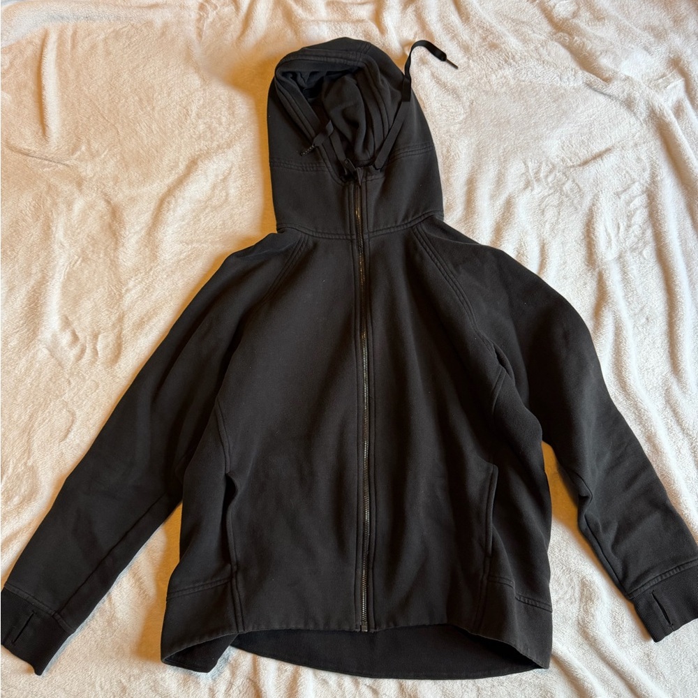 Lululemon Black Zip-Up Hoodie Size 12